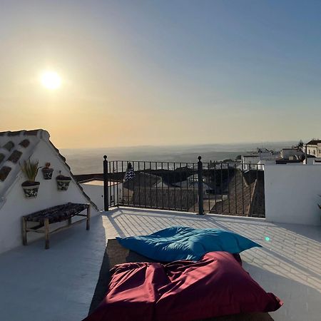 Bed and Breakfast Casa Antigua - Terraza con Vistas al Mar Medina-Sidonia Exterior foto