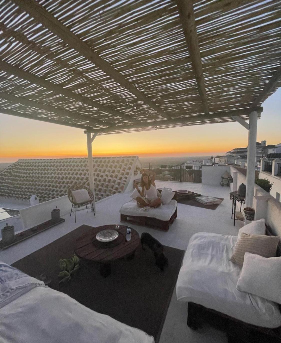 Bed and Breakfast Casa Antigua - Terraza con Vistas al Mar Medina-Sidonia Exterior foto